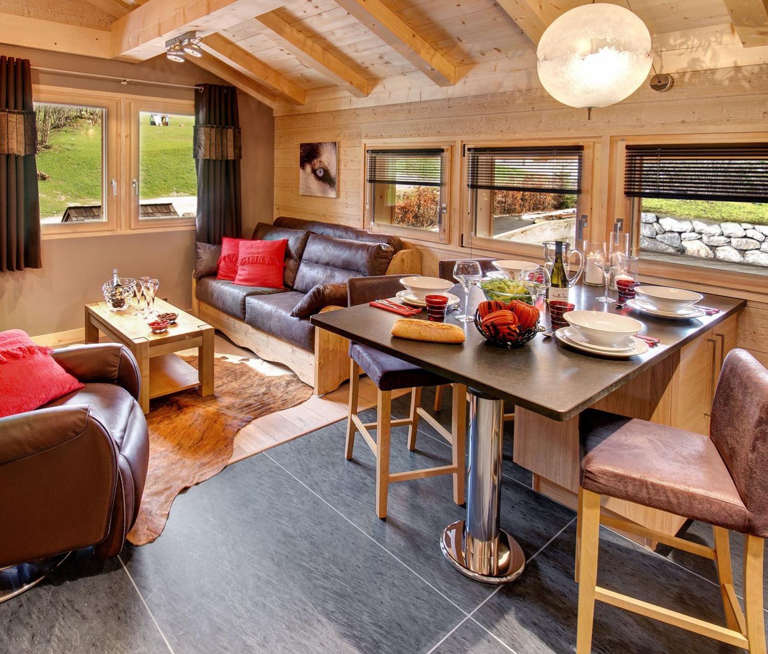 Chalet Inarpa - Appartements Et Suites Ла-Клюсаз Экстерьер фото